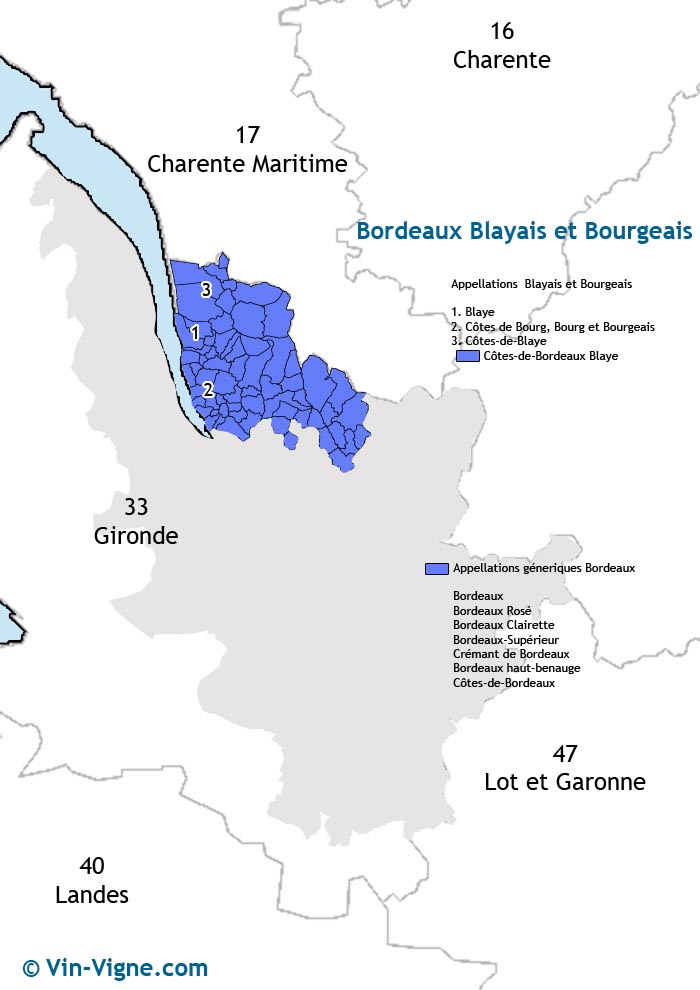 carte des vins de blaye-bourg