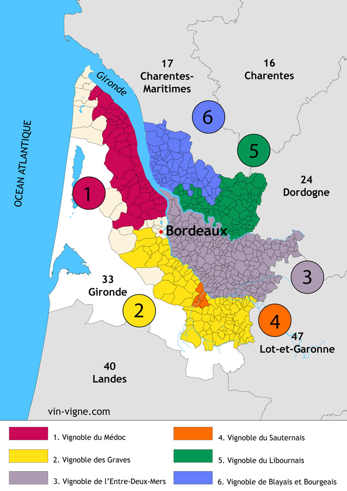 region vin bordeaux