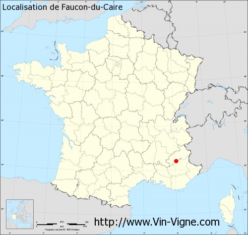 Carte de Faucon-du-Caire