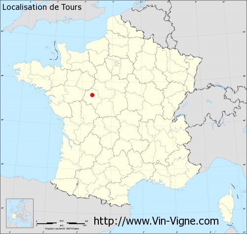 tours carte de france