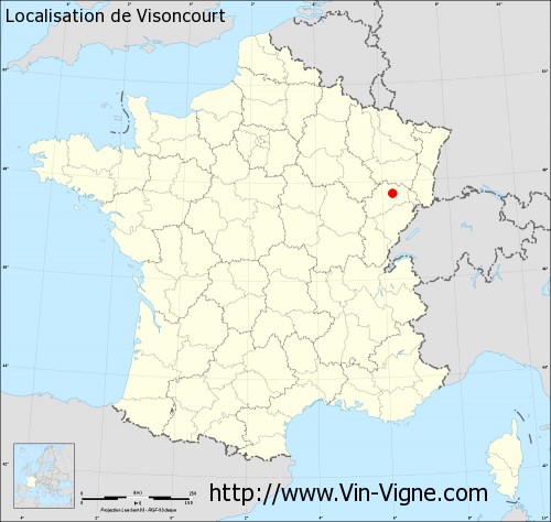 Carte de Visoncourt