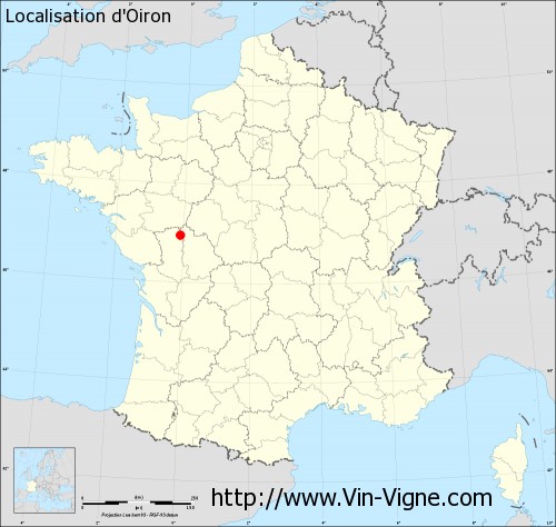 Carte  d'Oiron