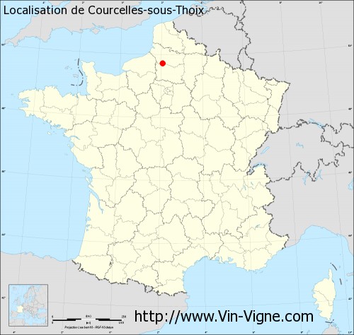 Village de CourcellessousThoix (80160) Informations viticoles et