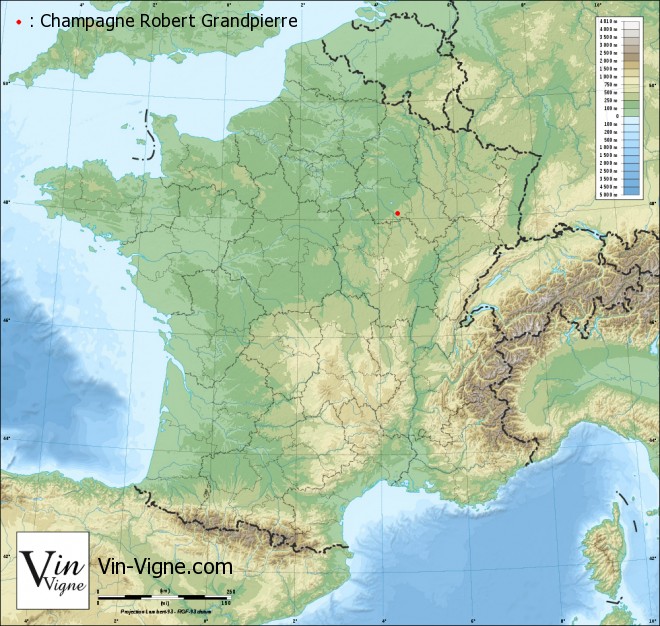 carte Champagne Robert Grandpierre