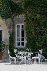 Cour intérieure du Château Carbonnieux