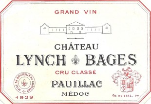 Étiquette du Château Lynch-Bages 