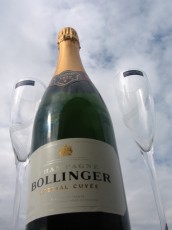 Bouteille de champagne Bollinger