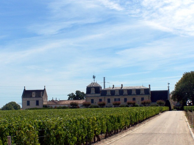 Vue du Château la Mission Haut-Brion