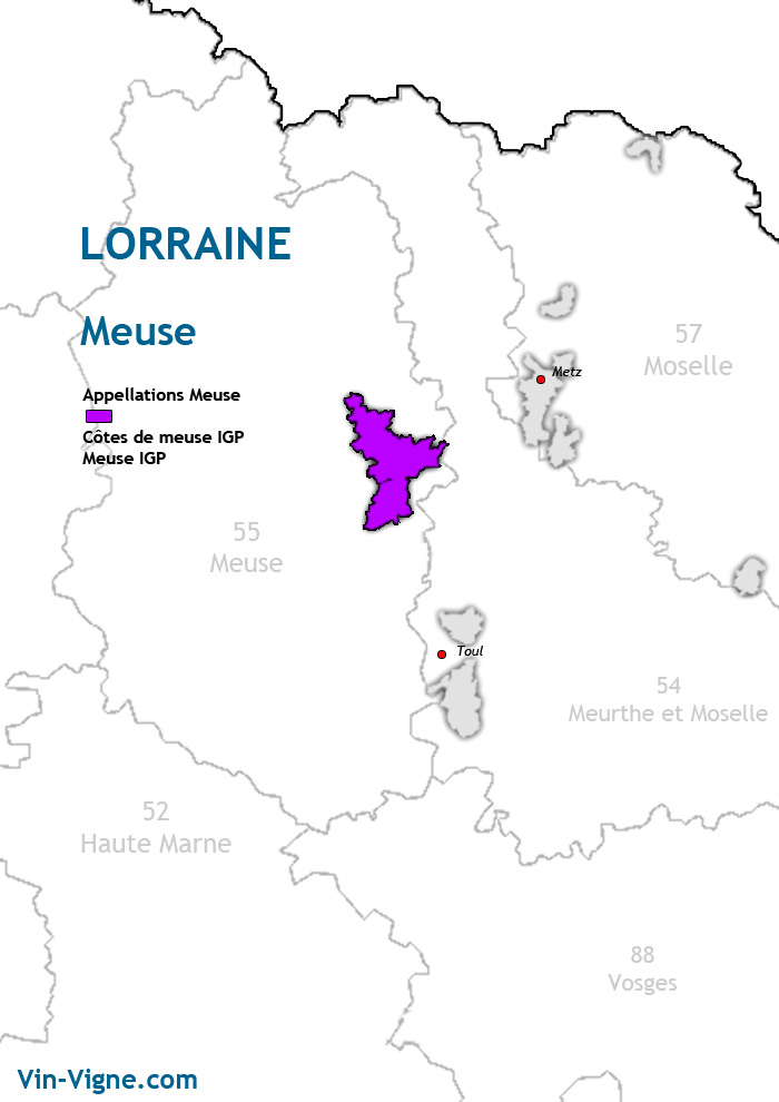 carte des vins de la meuse