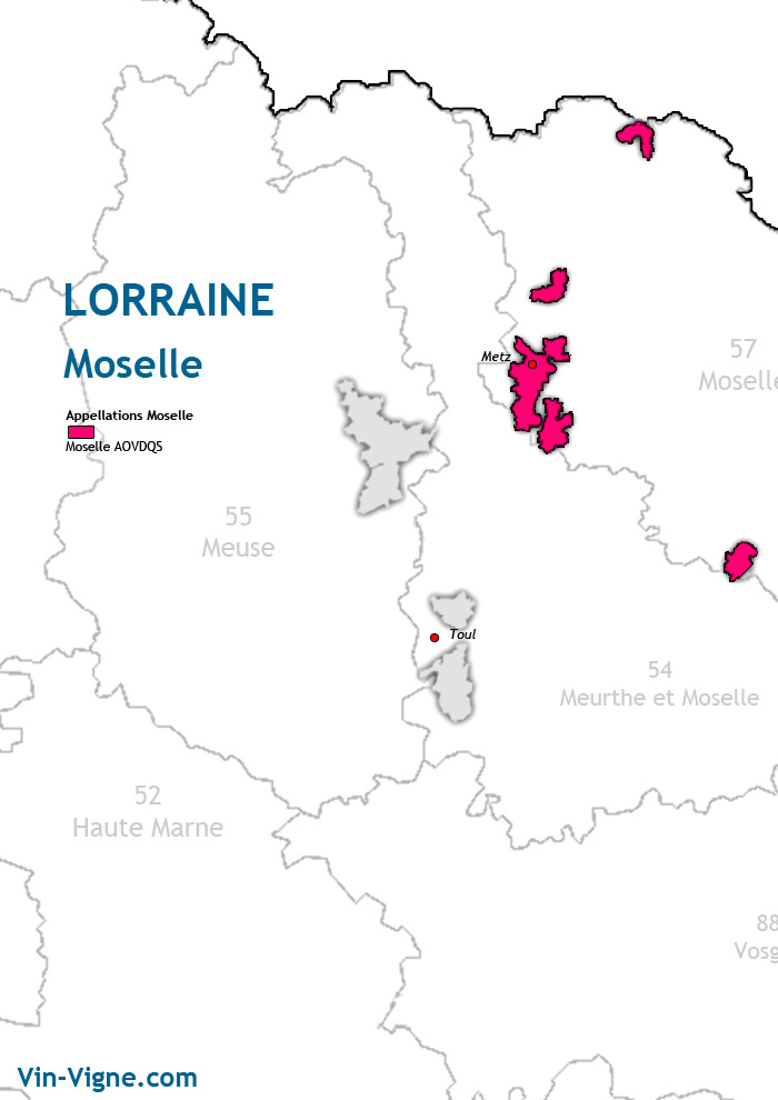 carte des vins de moselle