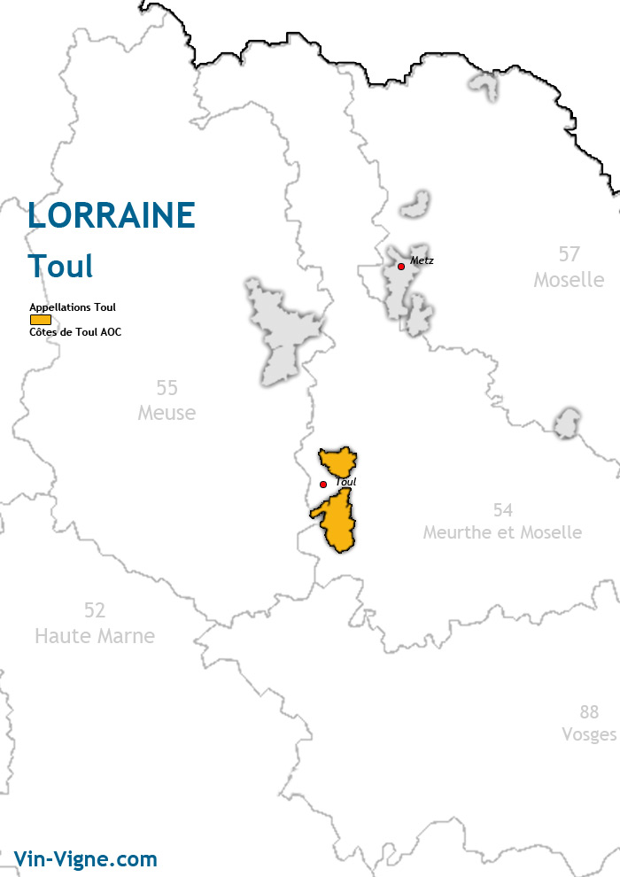 carte des vins de toul