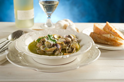 Coquillage poché: accords Mets et Vins