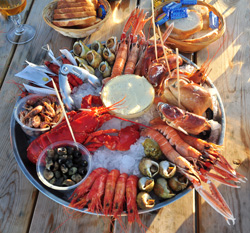 Fruits de mer - Crustacé: accords Mets et Vins