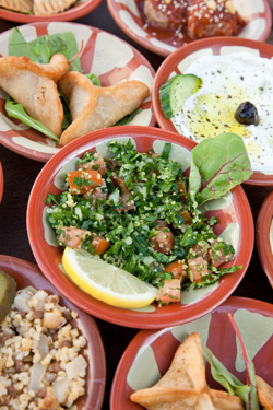 Mezzé: accords Mets et Vins