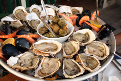 Plateau de fruits de mer: accords Mets et Vins