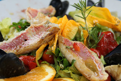 Salade de poisson: accords Mets et Vins