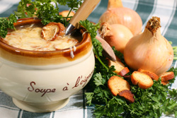 Soupe à l'oignon: accords Mets et Vins