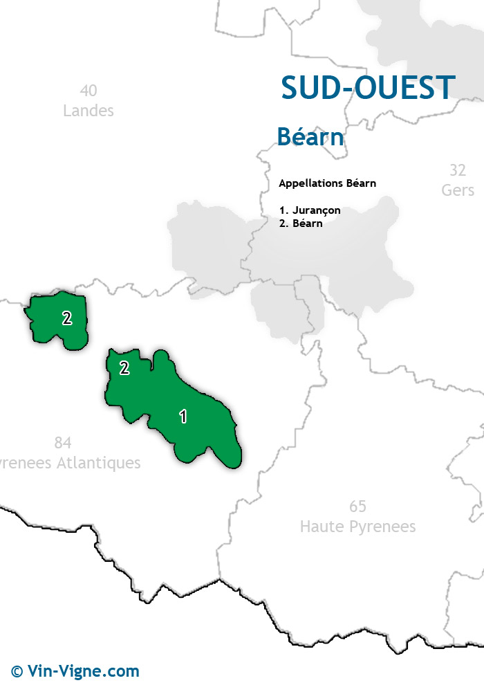 carte des vins du bearn