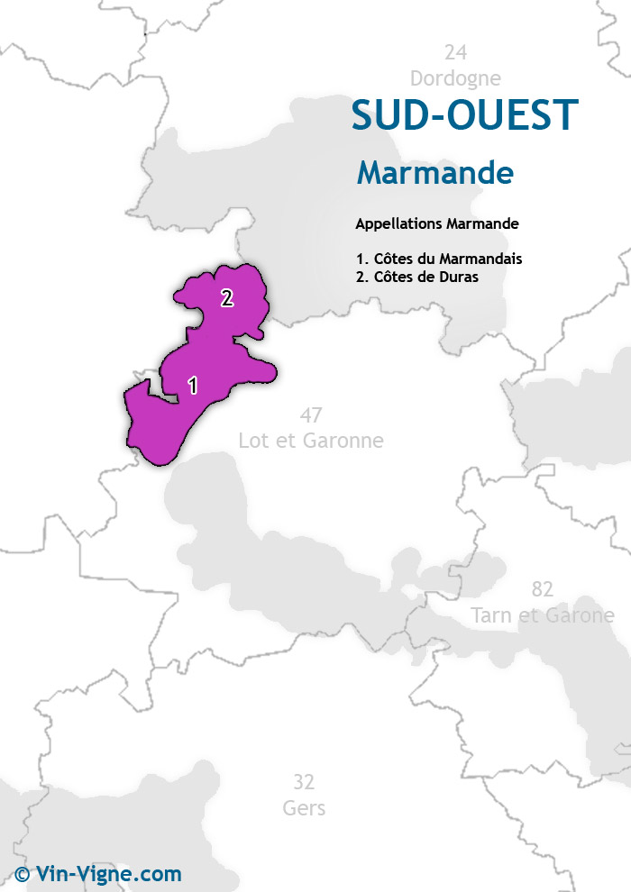 carte des vins de marmande