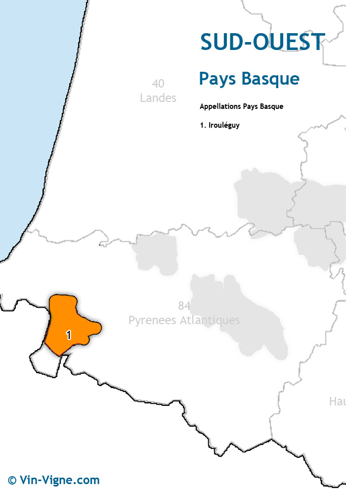 carte des vins du pays basque