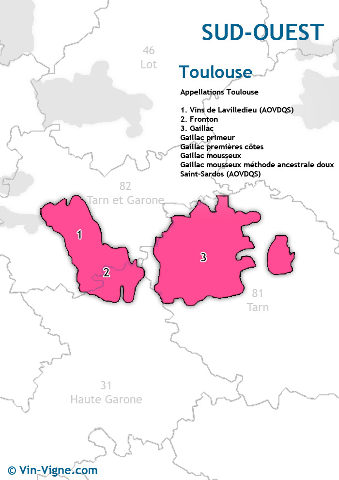 carte des vins de toulouse