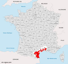 vignoble du languedoc roussillon